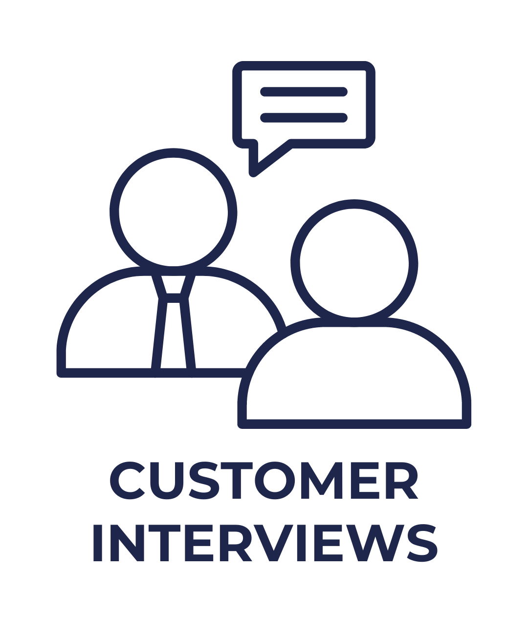 customer interviews